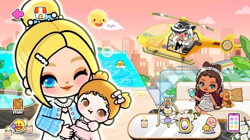 Aha World: Doll Dress-Up Game screenshot 1