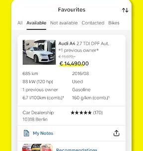 AutoScout24: ринок автомашин screenshot 5