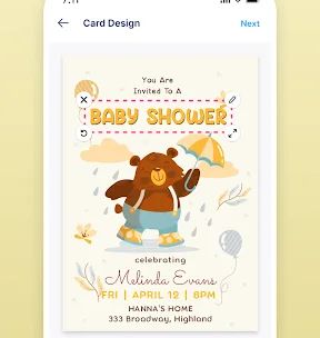 Invitation Maker & Card Design screenshot 3