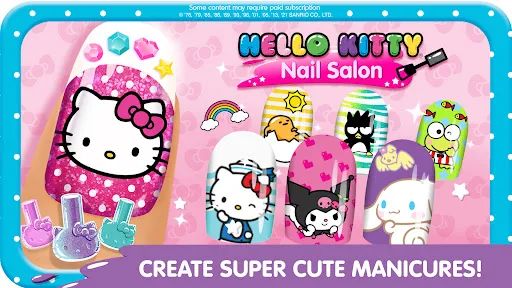 Salón de uñas Hello Kitty screenshot 1