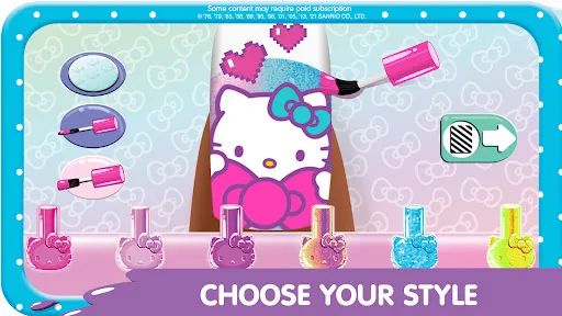 Salón de uñas Hello Kitty screenshot 2