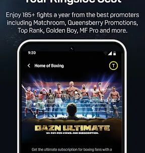 DAZN - Watch Live Sports screenshot 2