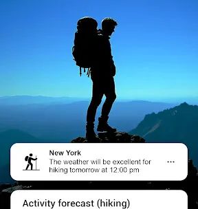 Transparent clock and weather screenshot 5