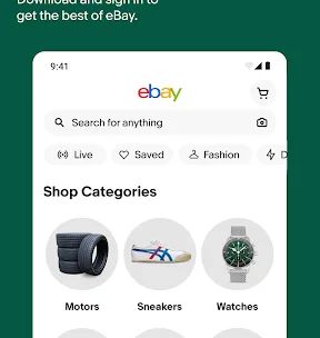 eBay online shopping & selling screenshot 1