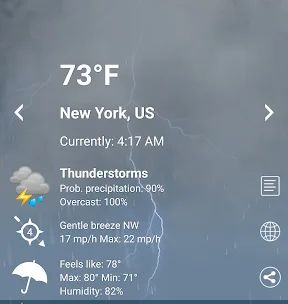 Weather XL PRO screenshot 2