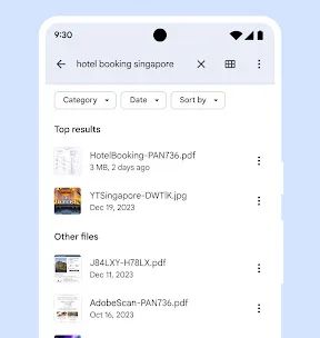 Google Files screenshot 3