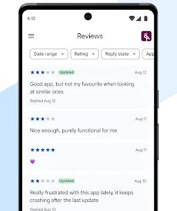 Google Play Console screenshot 4