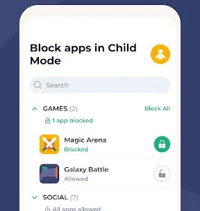 Control Parental Kidslox screenshot 5