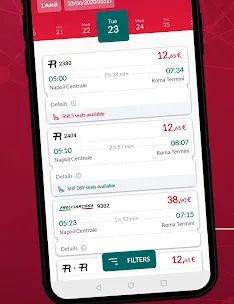 Trenitalia screenshot 3