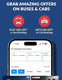 MakeMyTrip: Hotel, Flight, Bus screenshot 3