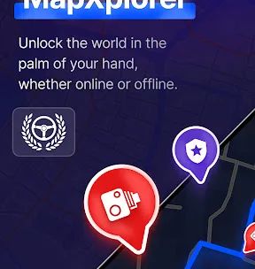 MapXplorer: Navigation, Radar screenshot 1