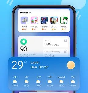 Стрічка віджетів screenshot 2