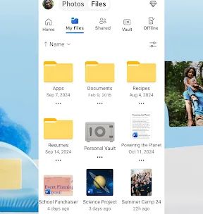 Microsoft OneDrive screenshot 2