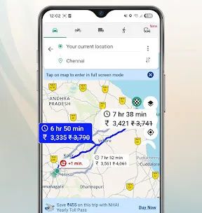 Mappls MapmyIndia Maps, Safety screenshot 3