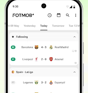 FotMob screenshot 1