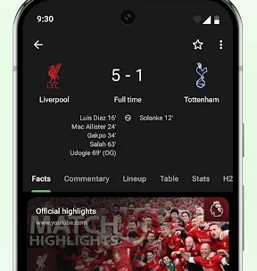 FotMob screenshot 4