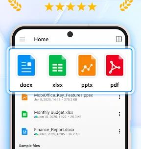 MobiOffice: Word, Sheets, PDF screenshot 1