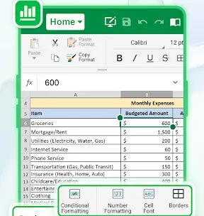 MobiOffice: Word, Sheets, PDF screenshot 4