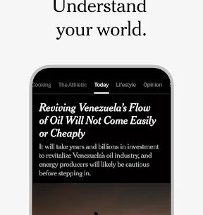 NYTimes: US and Global News screenshot 1