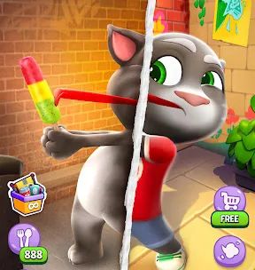 Talking Tom Cat screenshot 1