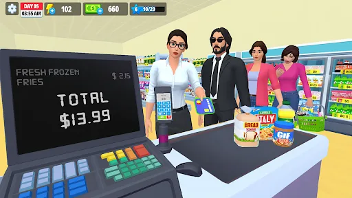 Симулятор супермаркету screenshot 2