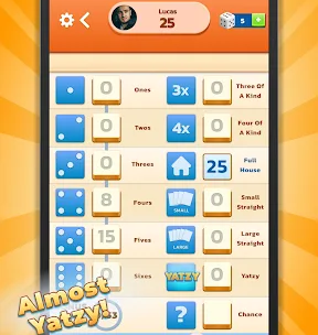 Yatzy - Juego de dados screenshot 5