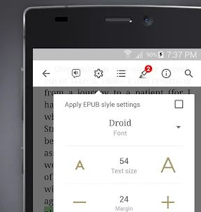 eReader Prestigio: Читалка screenshot 4