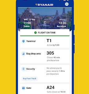 Ryanair screenshot 4