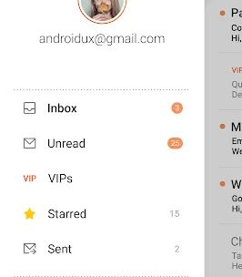 Samsung Email screenshot 1