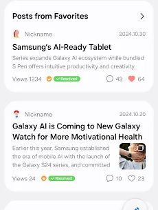 Samsung Members screenshot 2