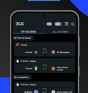 365Scores: resultados en vivo screenshot 2