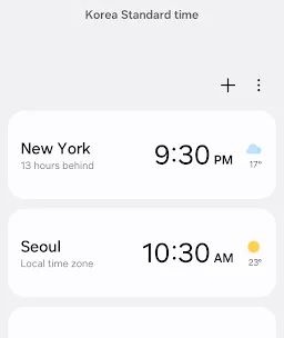 Clock screenshot 2
