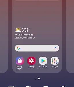 Samsung One UI Home screenshot 4