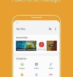 Samsung My Files screenshot 1