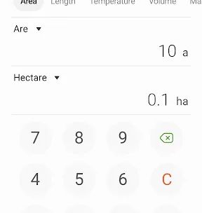 Samsung Calculator screenshot 5