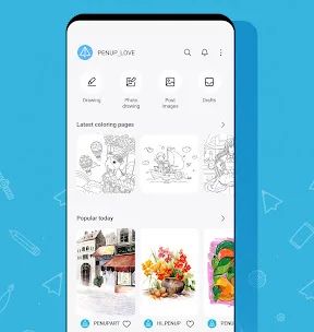 PENUP – Drawing-sharing SNS screenshot 1