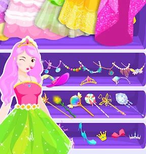 Little Panda Princess Dressup screenshot 2
