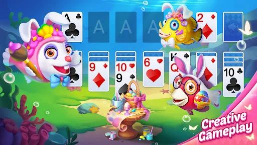 Solitaire 3D Fish screenshot 1
