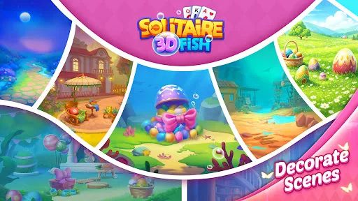 Solitaire 3D Fish screenshot 2