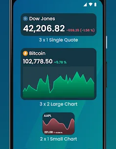 Stock Widget screenshot 1