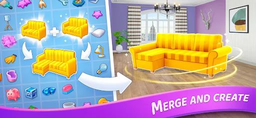 Merge Design: Home Makeover screenshot 2