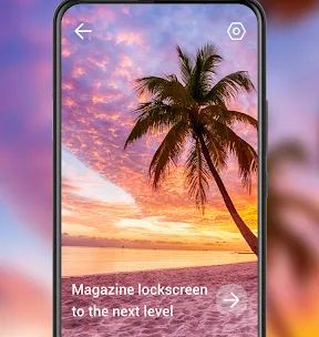 Magazine Lockscreen XOS screenshot 1