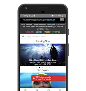 viagogo Tickets screenshot 1