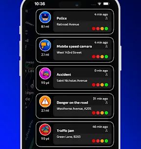 Radarbot: Radar Detector, GPS screenshot 4