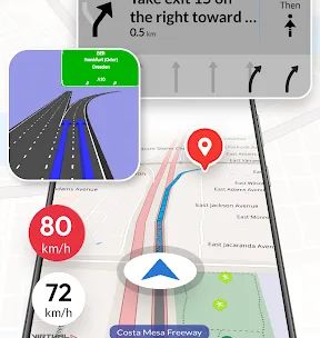 Offline Map Navigation screenshot 1
