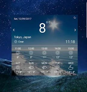 Weather app screenshot 5