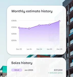 Zoopla home property search UK screenshot 2