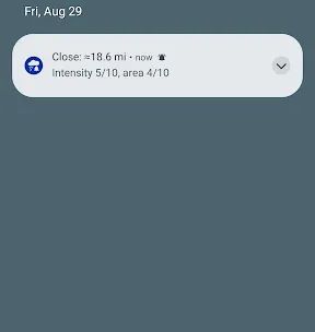 Alarma de Lluvia (Rain Alarm) screenshot 3