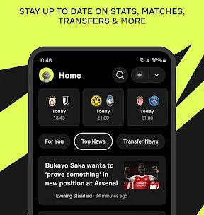 OneFootball: All Soccer Scores screenshot 1