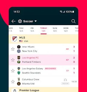 Flashscore: Scores & News screenshot 1